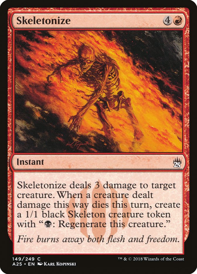 Skeletonize [Masters 25] | Yard's Games Ltd