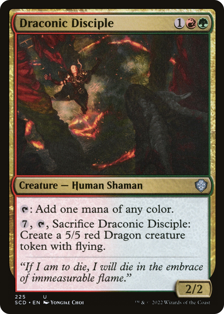 Draconic Disciple [Starter Commander Decks] | Yard's Games Ltd