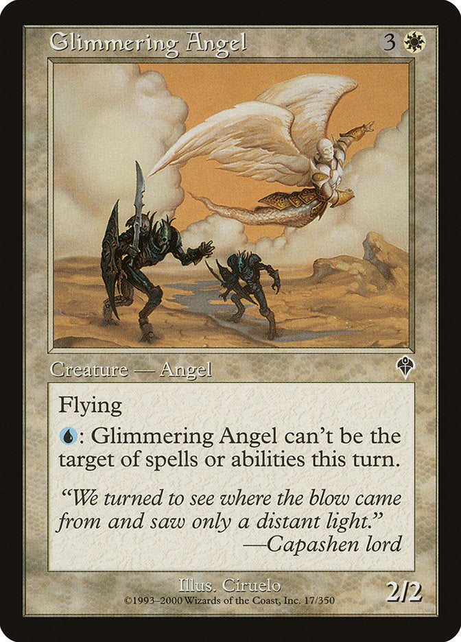 Glimmering Angel [Invasion] | Yard's Games Ltd