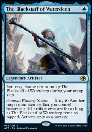 The Blackstaff of Waterdeep (Promo Pack) [Dungeons & Dragons: Adventures in the Forgotten Realms Promos] | Yard's Games Ltd