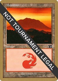 Mountain (343) - 1999 Kai Budde (6ED) [World Championship Decks] | Yard's Games Ltd