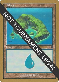 Island (338) - 2001 Alex Borteh (INV) [World Championship Decks] | Yard's Games Ltd