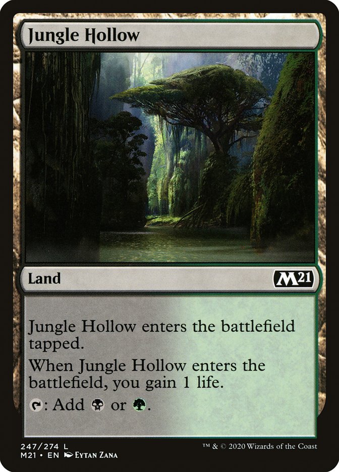 Jungle Hollow [Core Set 2021] | Yard's Games Ltd