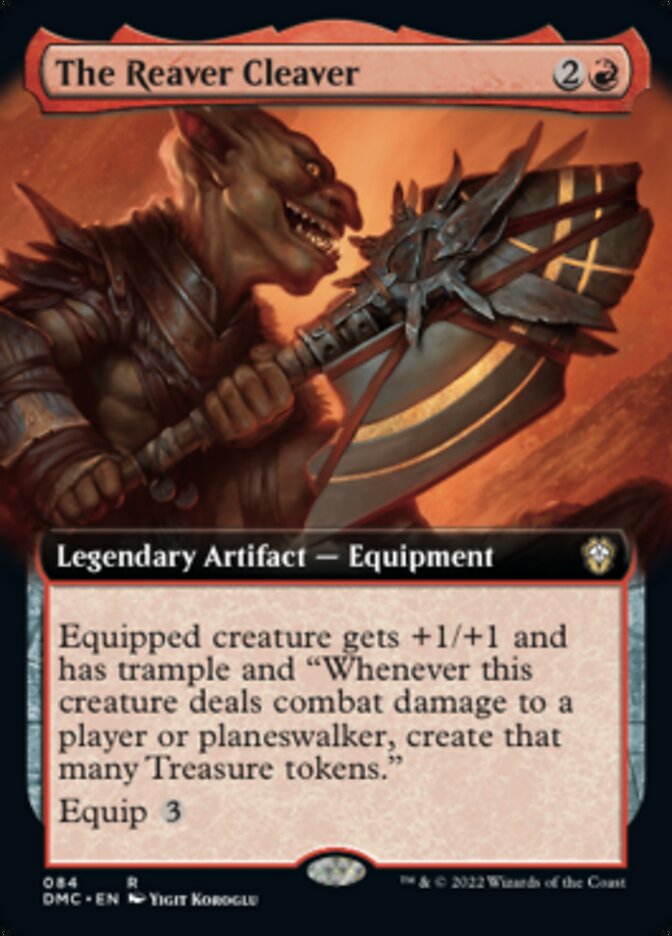 The Reaver Cleaver (Extended Art) [Dominaria United Commander] | Yard's Games Ltd