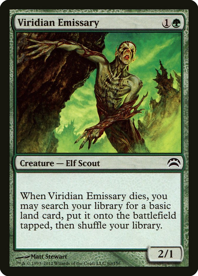 Viridian Emissary [Planechase 2012] | Yard's Games Ltd