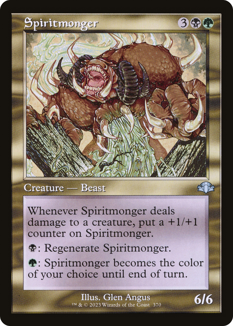 Spiritmonger (Retro) [Dominaria Remastered] | Yard's Games Ltd