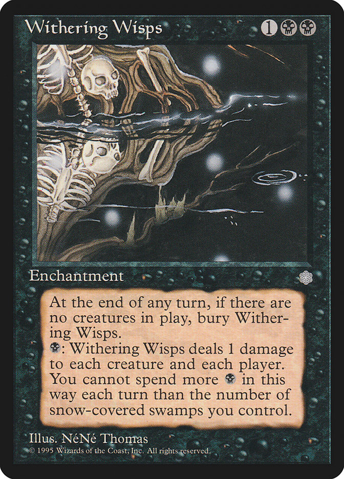 Withering Wisps [Ice Age] | Yard's Games Ltd