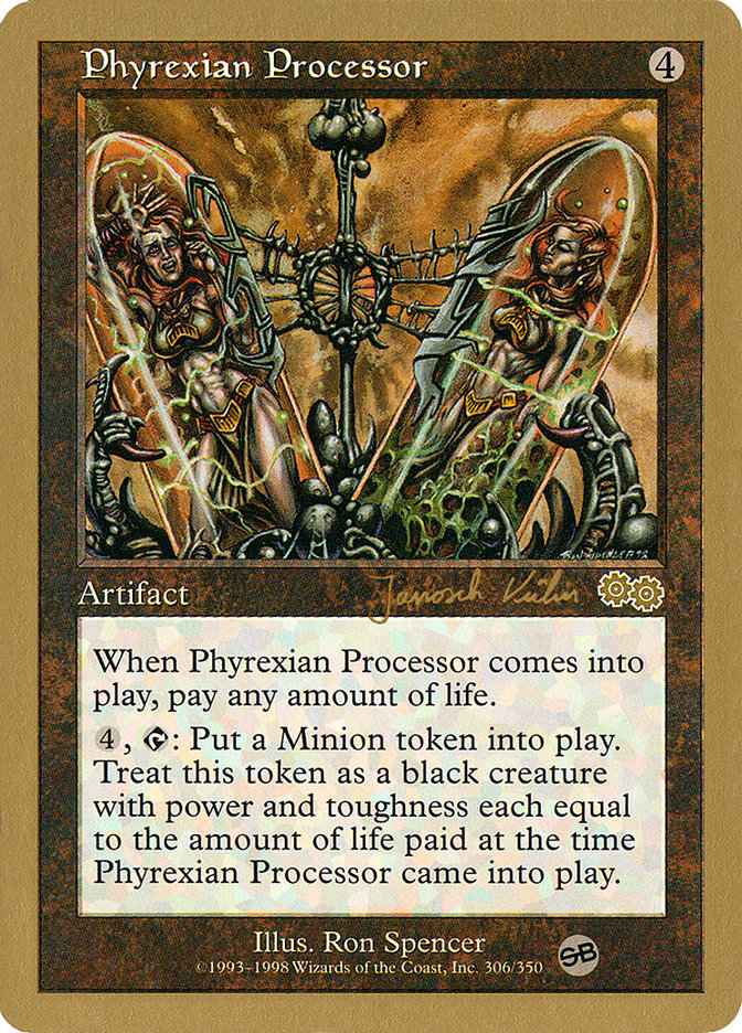 Phyrexian Processor (Janosch Kuhn) (SB) [World Championship Decks 2000] | Yard's Games Ltd