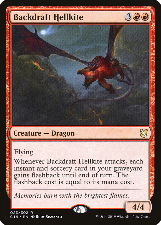 Backdraft Hellkite [Commander 2019] | Yard's Games Ltd