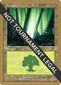 Forest (330) - 2002 Raphael Levy (7ED) [World Championship Decks] | Yard's Games Ltd