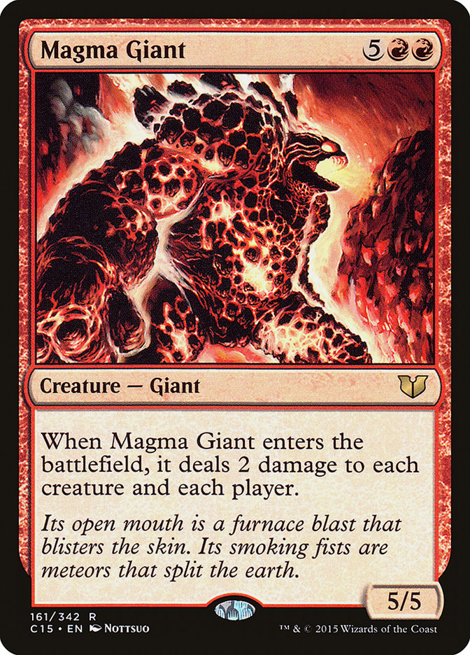 Magma Giant [Commander 2015] | Yard's Games Ltd