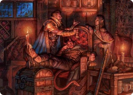 Long Rest Art Card [Dungeons & Dragons: Adventures in the Forgotten Realms Art Series] | Yard's Games Ltd