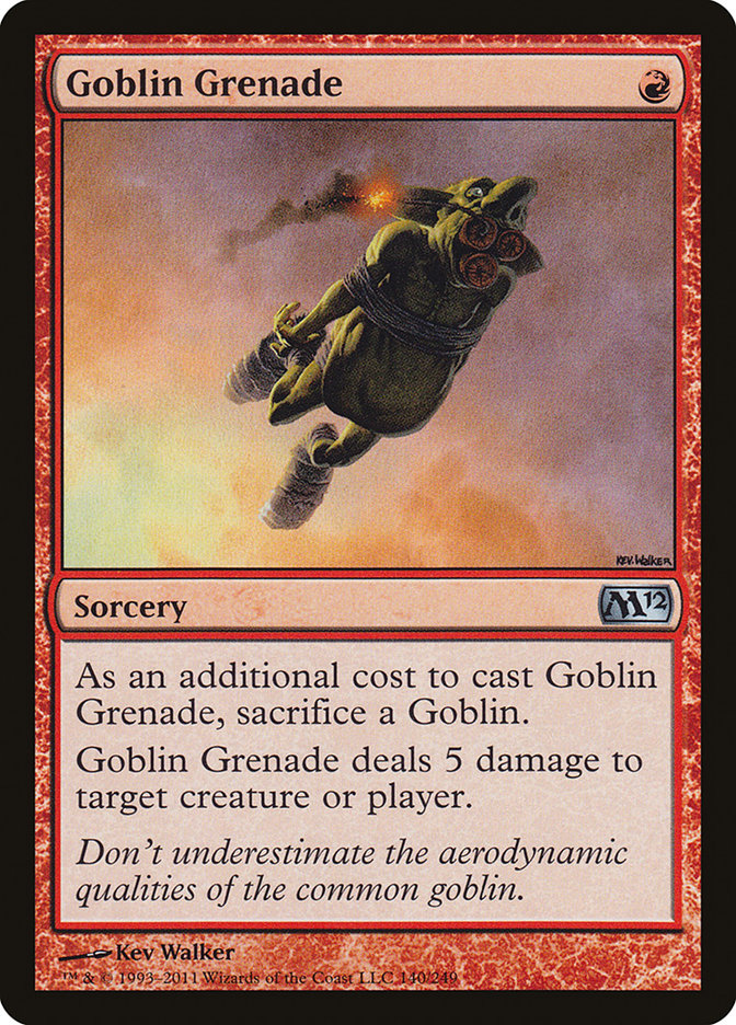 Goblin Grenade [Magic 2012] | Yard's Games Ltd