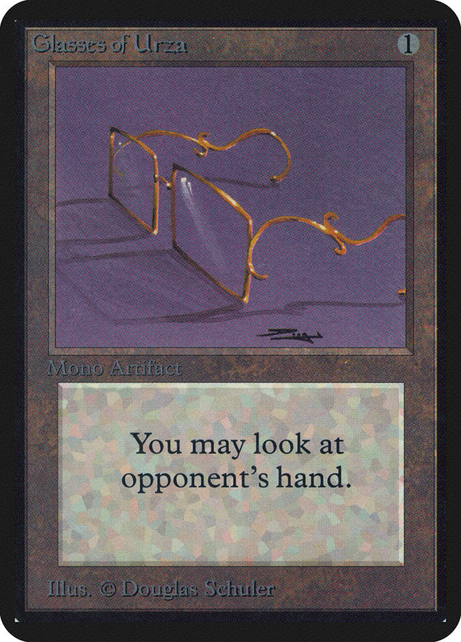 Glasses of Urza [Alpha Edition] | Yard's Games Ltd