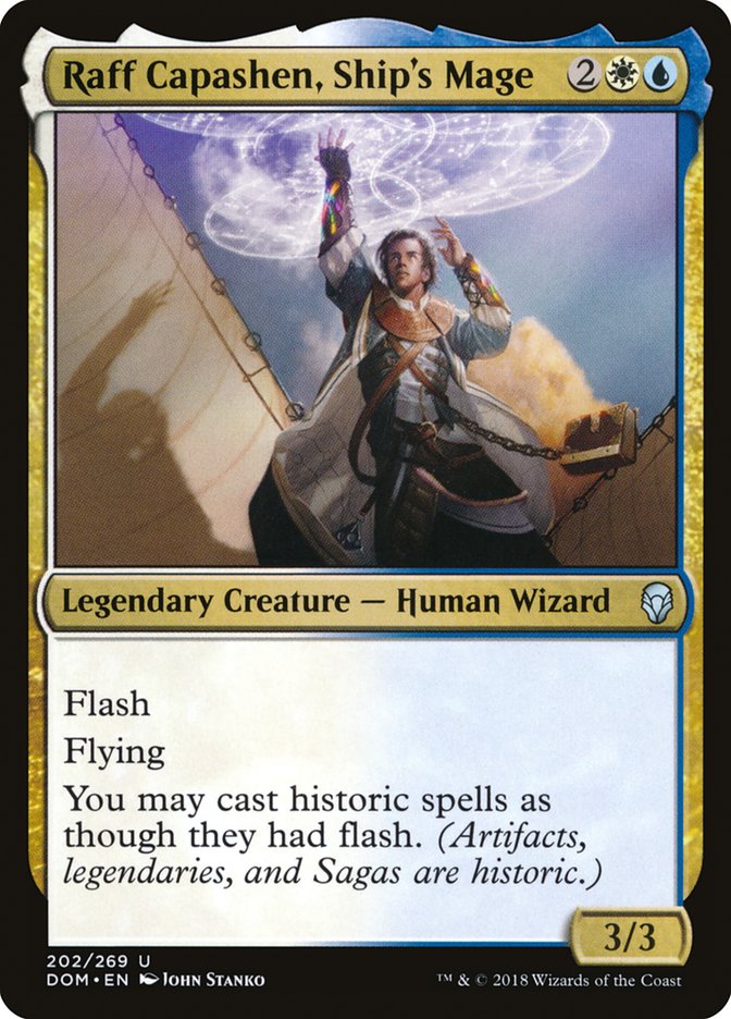 Raff Capashen, Ship's Mage [Dominaria] | Yard's Games Ltd