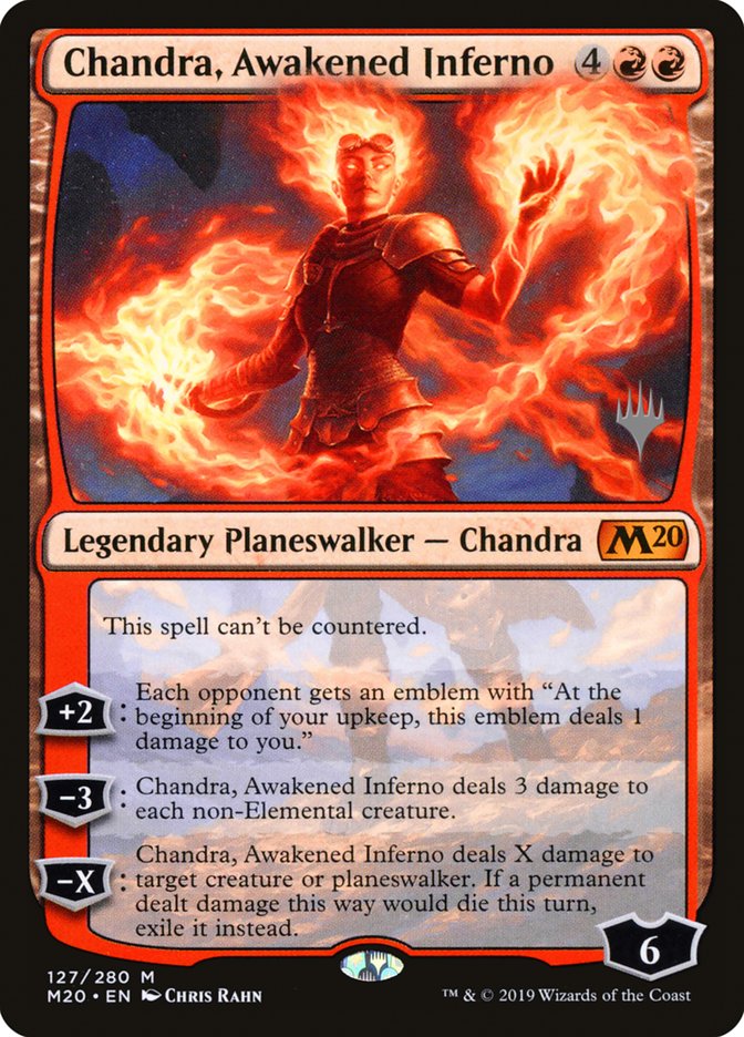 Chandra, Awakened Inferno (Promo Pack) [Core Set 2020 Promos] | Yard's Games Ltd