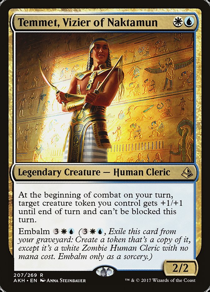 Temmet, Vizier of Naktamun [Amonkhet] | Yard's Games Ltd