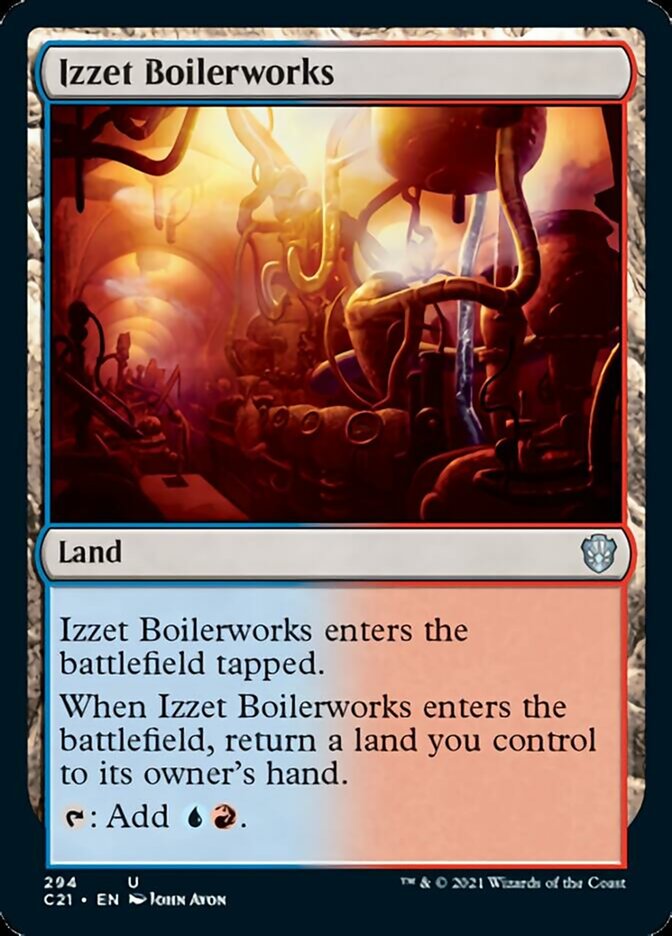 Izzet Boilerworks [Commander 2021] | Yard's Games Ltd