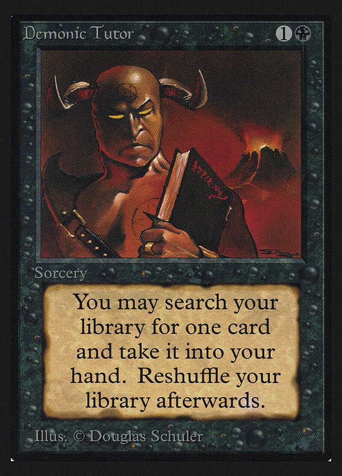 Demonic Tutor [Collectors' Edition] | Yard's Games Ltd