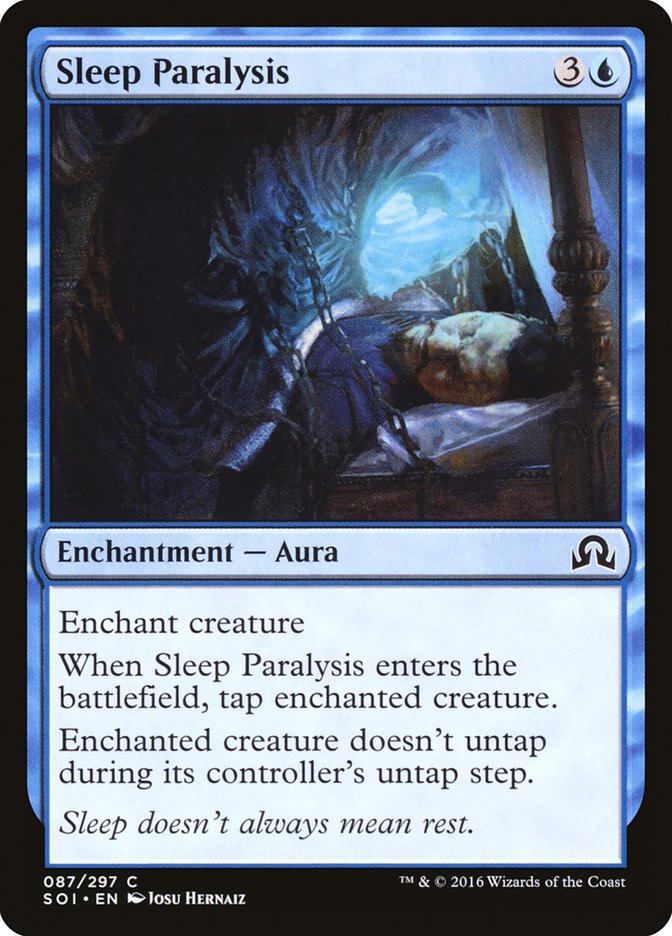 Sleep Paralysis [Shadows over Innistrad] | Yard's Games Ltd