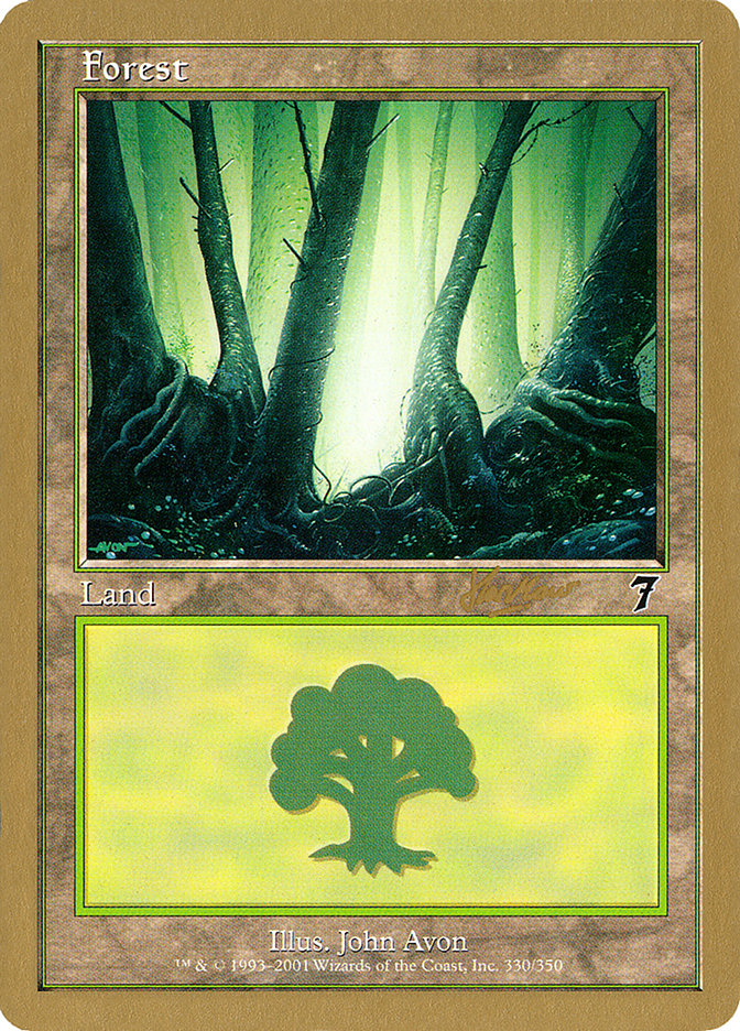 Forest (shh330) (Sim Han How) [World Championship Decks 2002] | Yard's Games Ltd