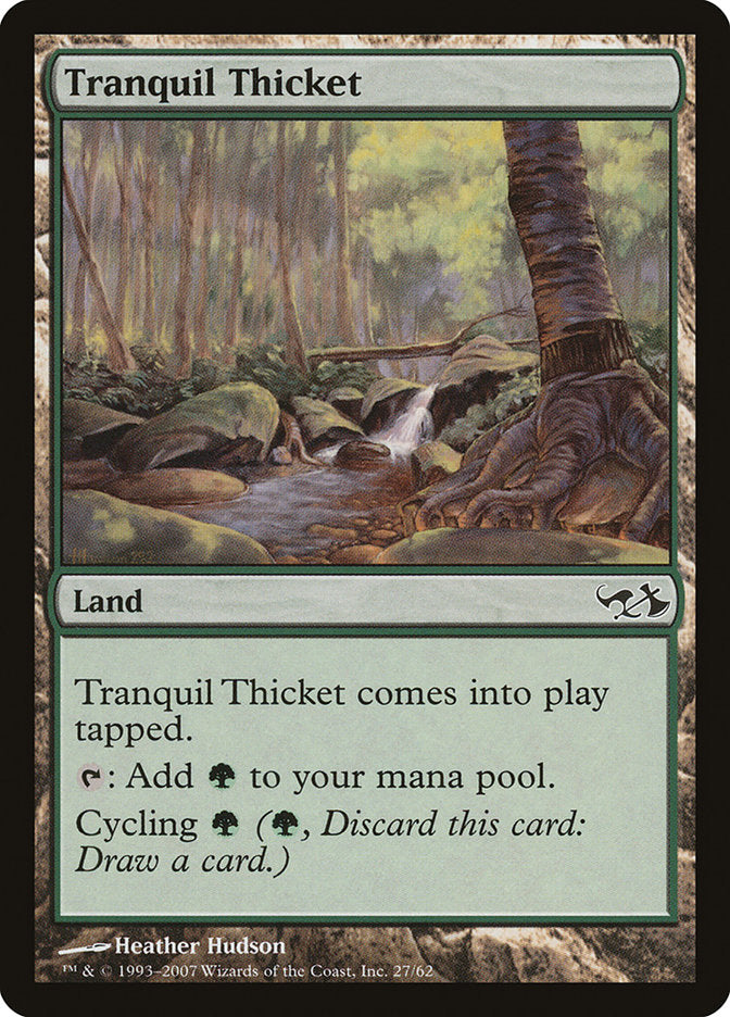 Tranquil Thicket [Duel Decks: Elves vs. Goblins] | Yard's Games Ltd