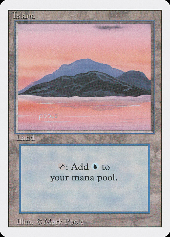 Island (Sunset / Signature on Left) [Revised Edition] | Yard's Games Ltd