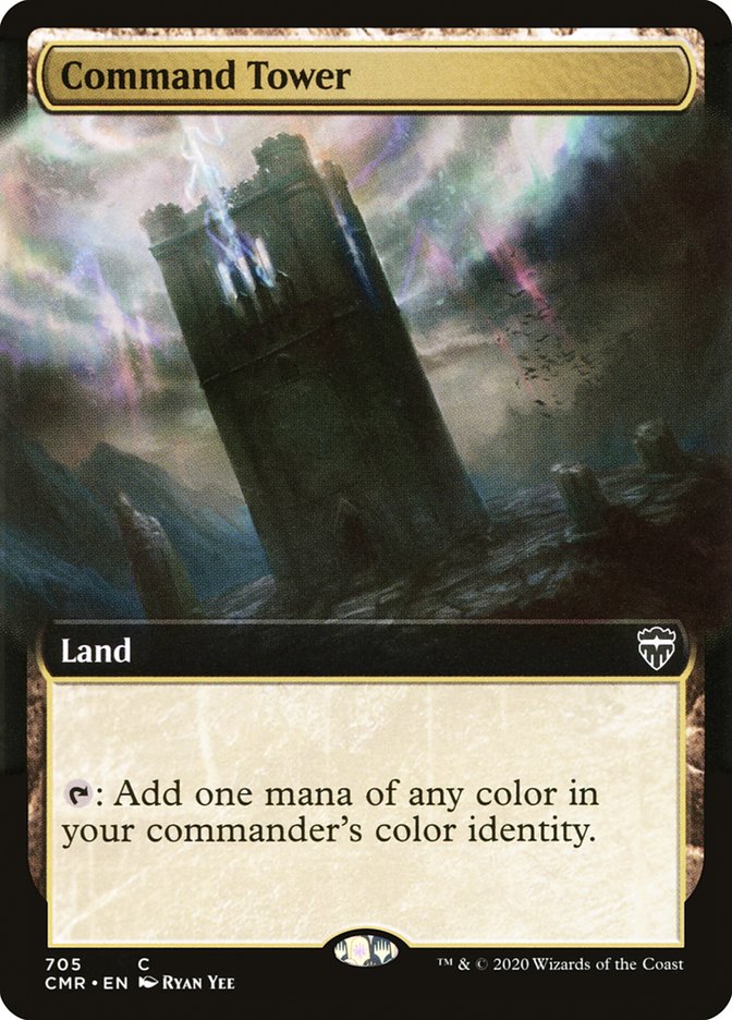 Command Tower (Extended Art) [Commander Legends] | Yard's Games Ltd