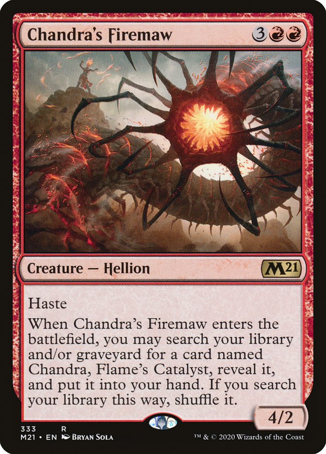 Chandra's Firemaw [Core Set 2021] | Yard's Games Ltd