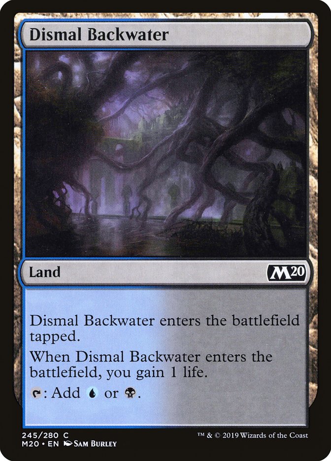 Dismal Backwater [Core Set 2020] | Yard's Games Ltd