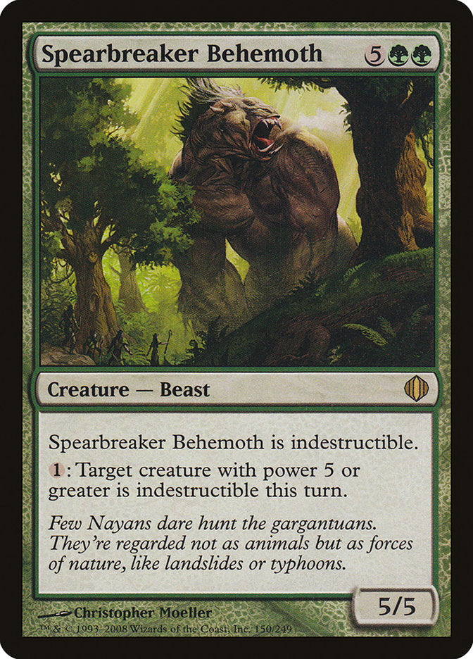 Spearbreaker Behemoth [Shards of Alara] | Yard's Games Ltd