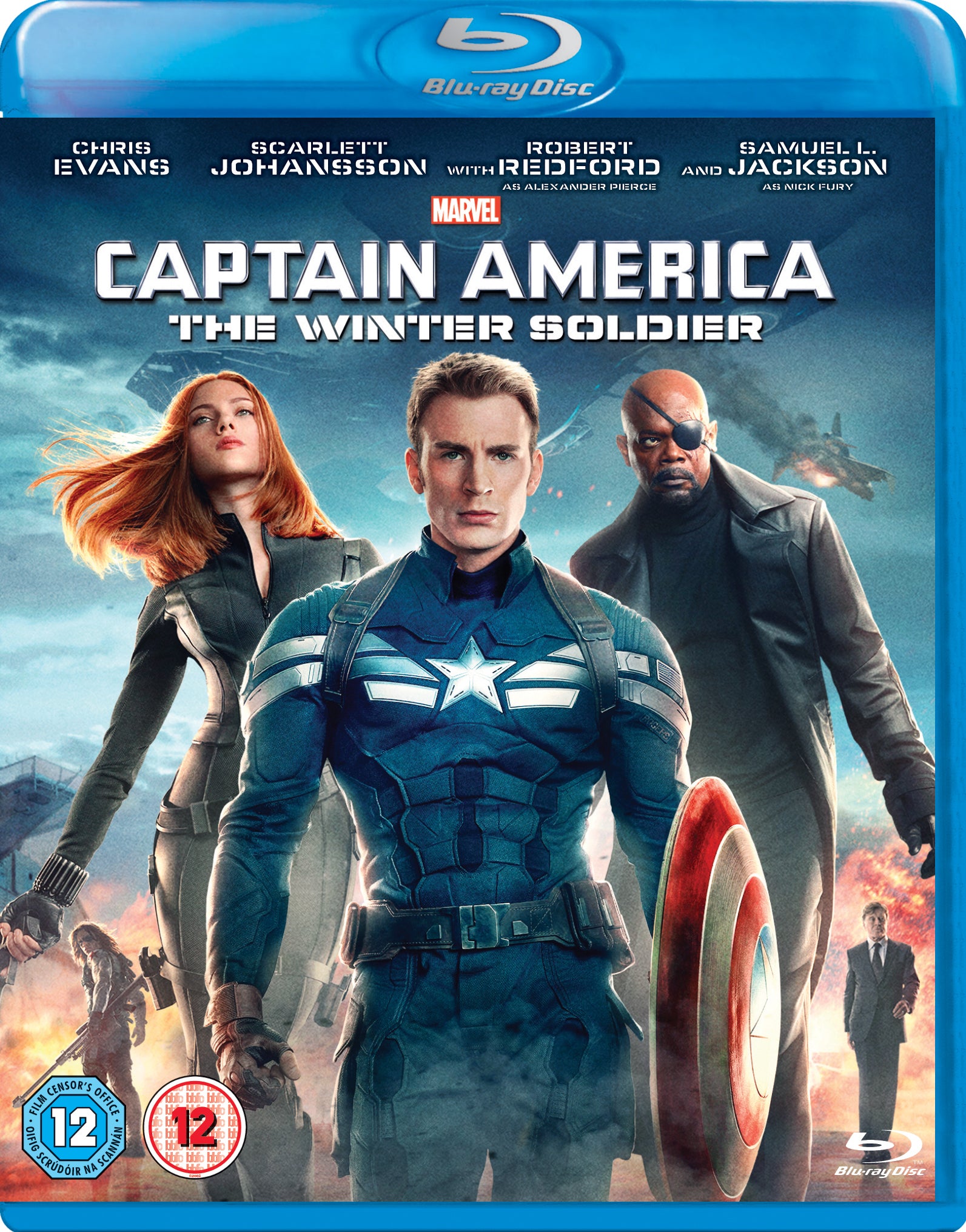 Captain America The Winter Soldier - Blu-Ray | Yard's Games Ltd