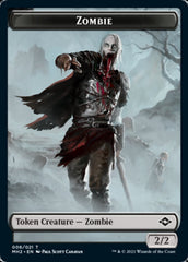 Clue (14) // Zombie Double-Sided Token [Modern Horizons 2 Tokens] | Yard's Games Ltd