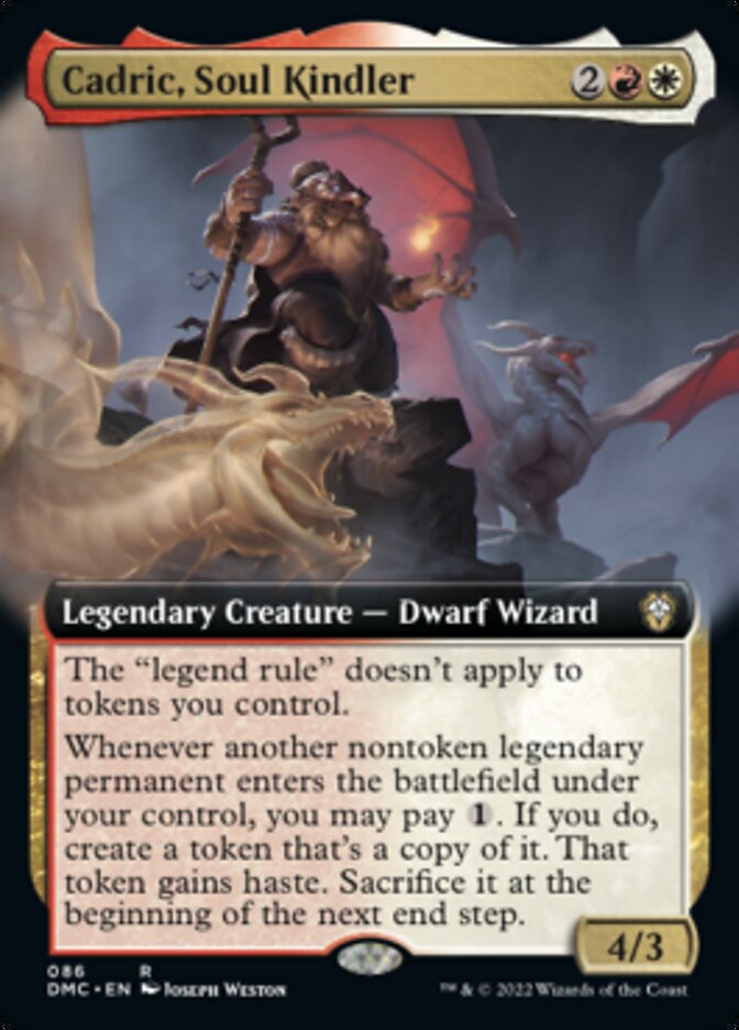 Cadric, Soul Kindler (Extended Art) [Dominaria United Commander] | Yard's Games Ltd