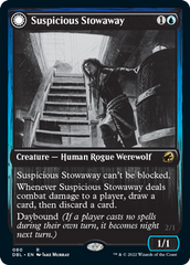 Suspicious Stowaway // Seafaring Werewolf [Innistrad: Double Feature] | Yard's Games Ltd