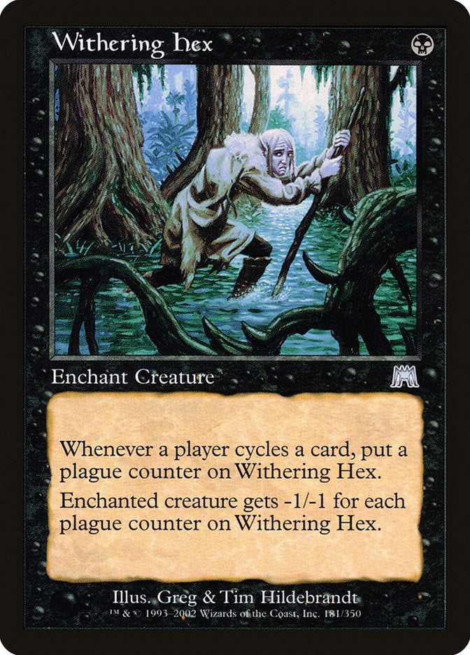 Withering Hex [Onslaught] | Yard's Games Ltd