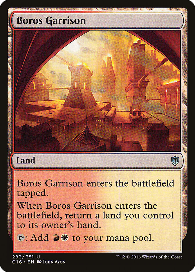 Boros Garrison [Commander 2016] | Yard's Games Ltd