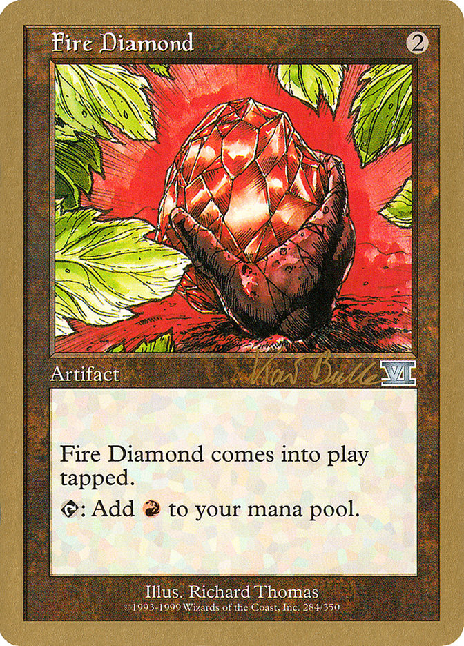 Fire Diamond (Kai Budde) [World Championship Decks 1999] | Yard's Games Ltd