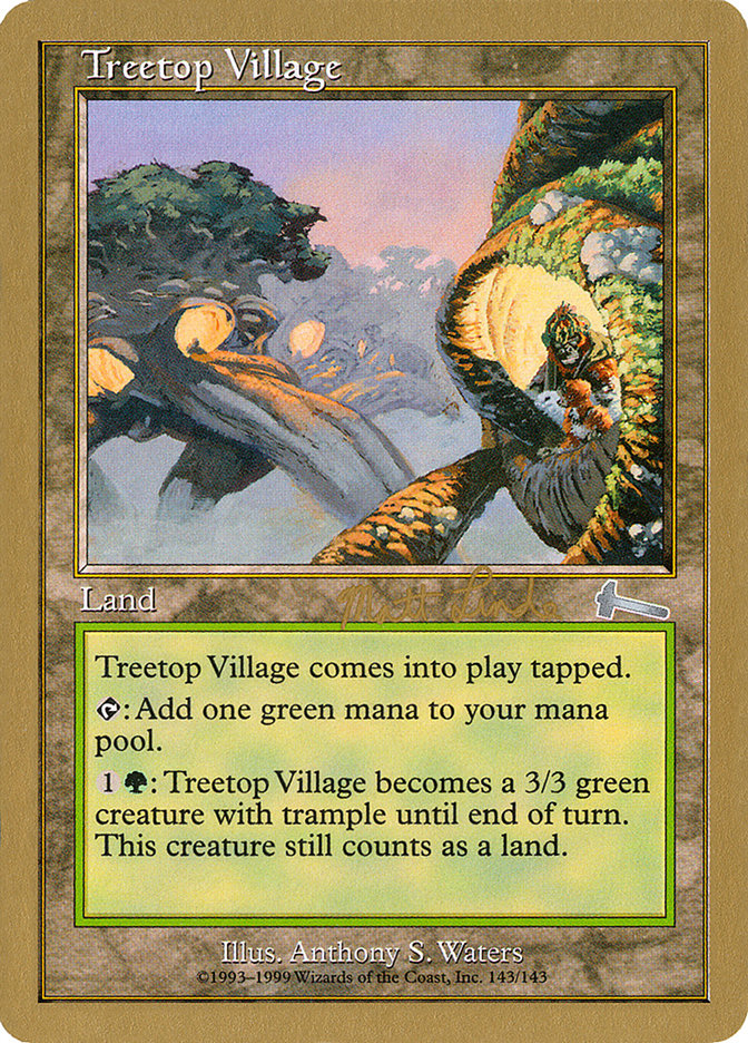 Treetop Village (Matt Linde) [World Championship Decks 1999] | Yard's Games Ltd