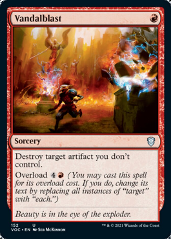 Vandalblast [Innistrad: Crimson Vow Commander] | Yard's Games Ltd