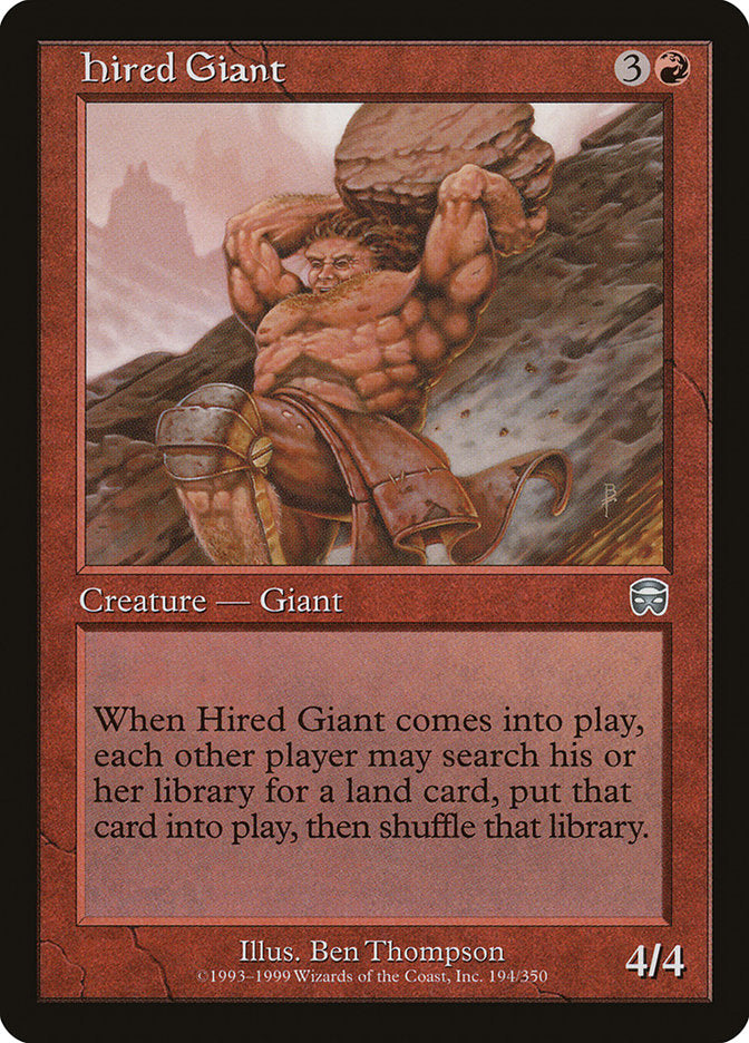 Hired Giant [Mercadian Masques] | Yard's Games Ltd