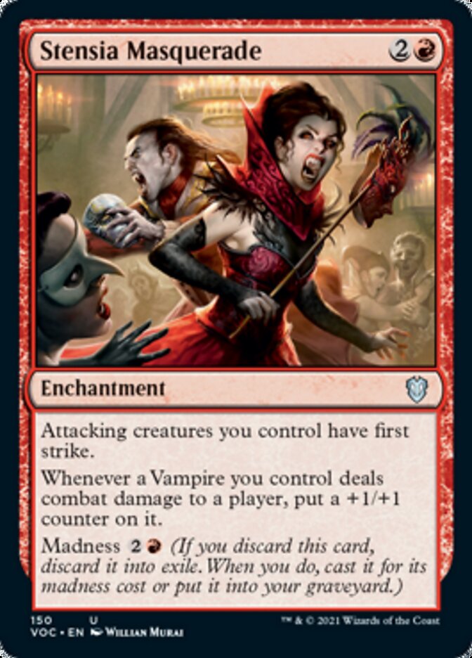 Stensia Masquerade [Innistrad: Crimson Vow Commander] | Yard's Games Ltd