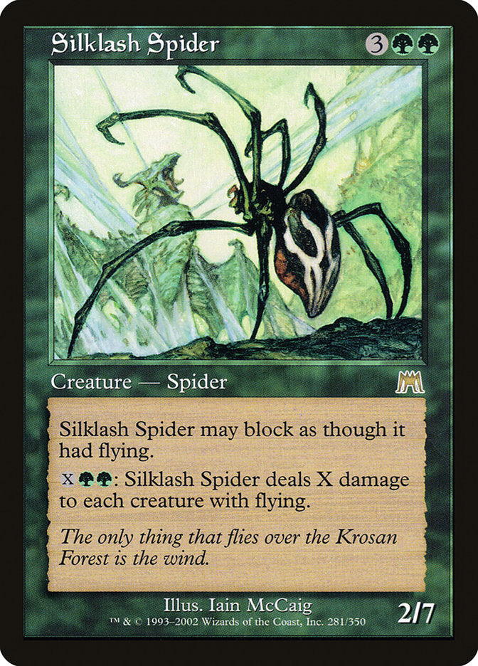 Silklash Spider [Onslaught] | Yard's Games Ltd