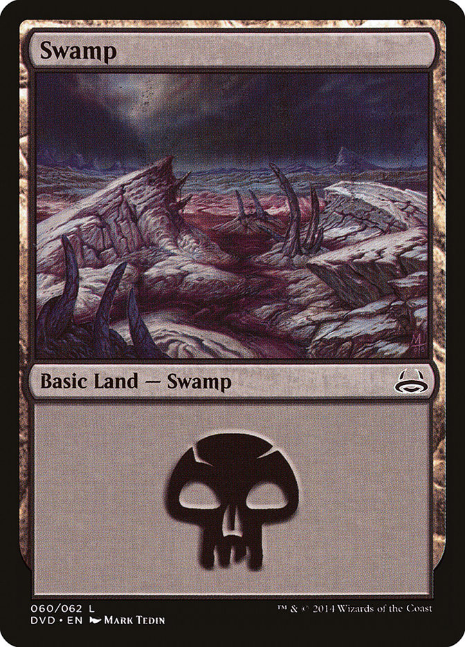 Swamp (60) (Divine vs. Demonic) [Duel Decks Anthology] | Yard's Games Ltd