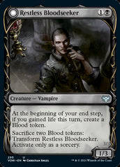 Restless Bloodseeker // Bloodsoaked Reveler (Showcase Fang Frame) [Innistrad: Crimson Vow] | Yard's Games Ltd