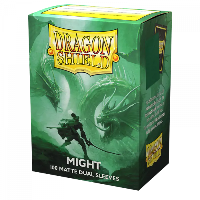 Dragon Shield: Standard 100ct Sleeves - Might (Dual Matte) | Yard's Games Ltd