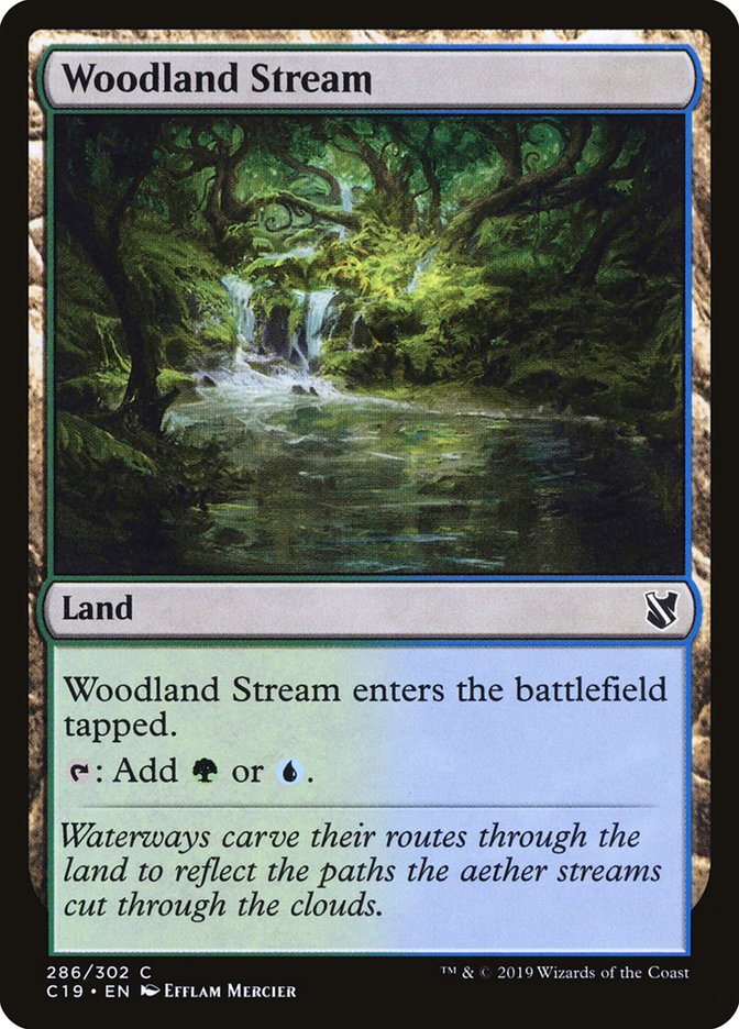 Woodland Stream [Commander 2019] | Yard's Games Ltd