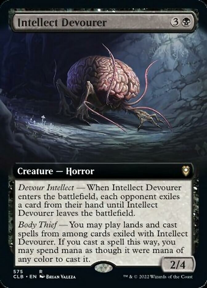 Intellect Devourer (Extended Art) [Commander Legends: Battle for Baldur's Gate] | Yard's Games Ltd