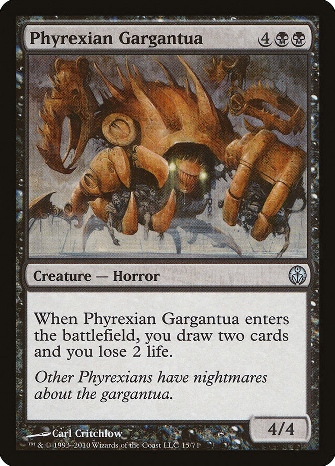 Phyrexian Gargantua [Duel Decks: Phyrexia vs. the Coalition] | Yard's Games Ltd