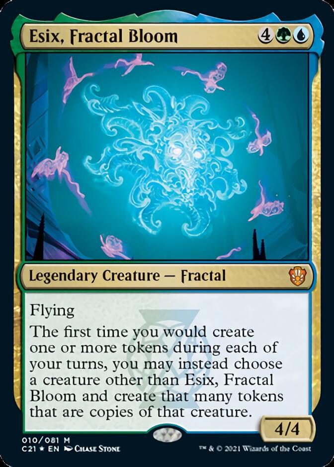 Esix, Fractal Bloom [Commander 2021] | Yard's Games Ltd